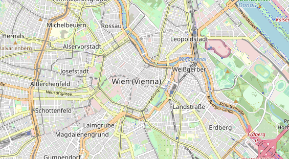 Restaurant auf Karte