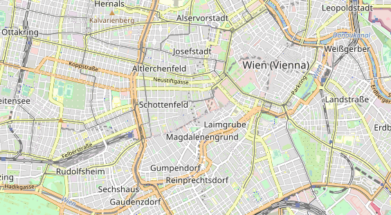 Restaurant auf Karte