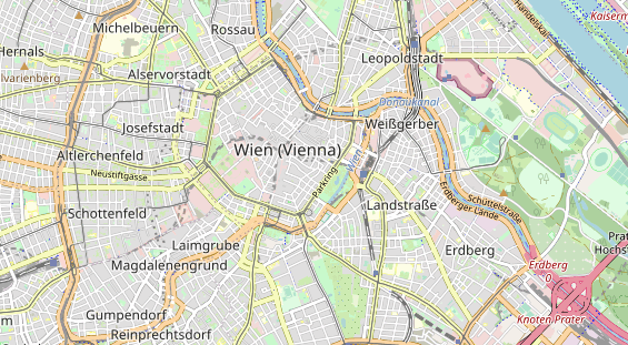 Restaurant auf Karte