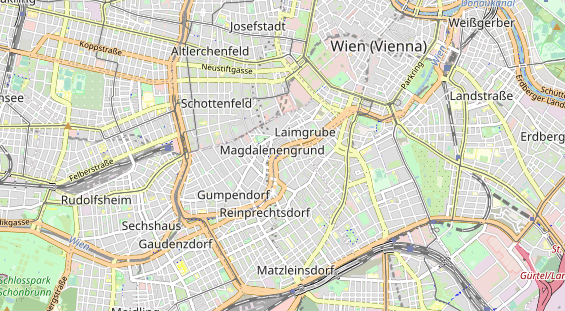 Restaurant auf Karte