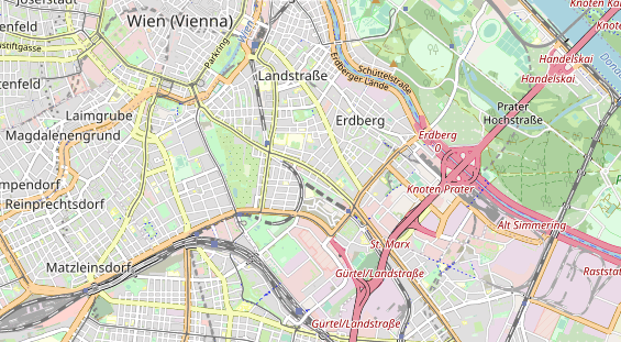 Restaurant auf Karte