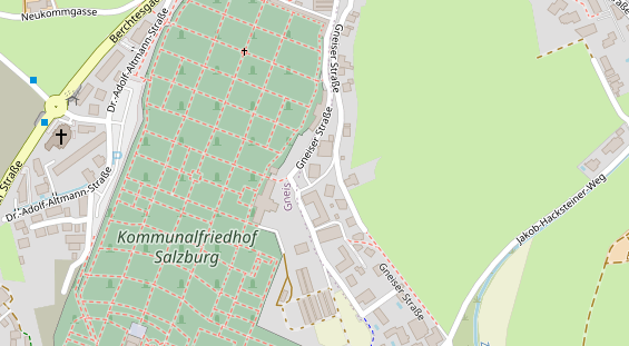 Restaurant auf Karte