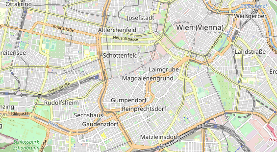 Restaurant auf Karte