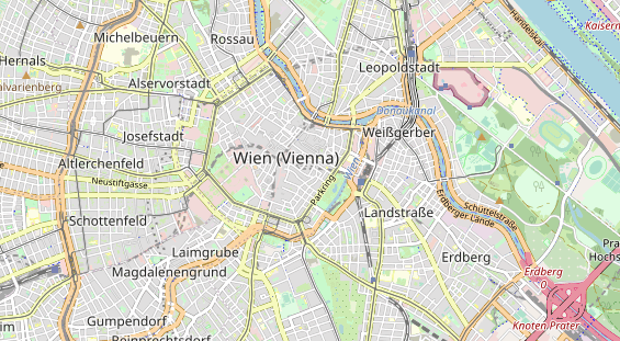 Restaurant auf Karte