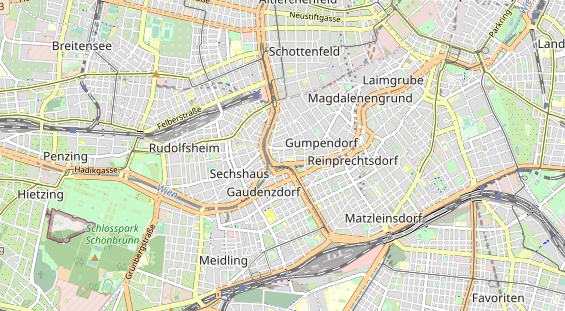 Restaurant auf Karte