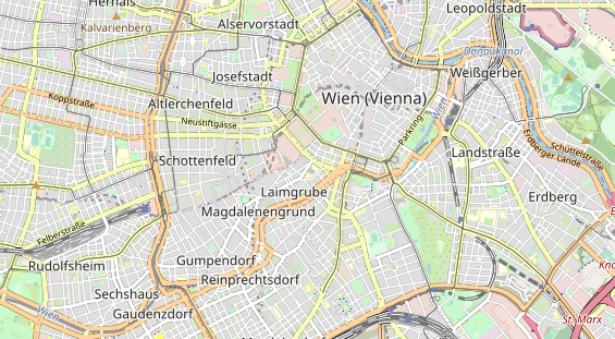 Restaurant auf Karte