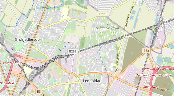 Restaurant auf Karte