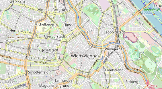 Restaurant auf Karte
