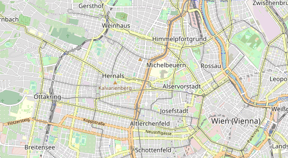 Restaurant auf Karte