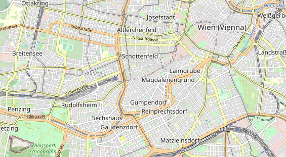 Restaurant auf Karte