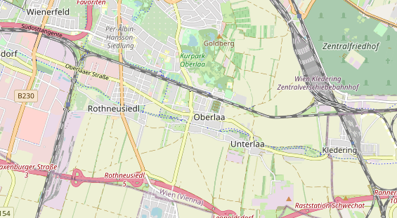 Restaurant auf Karte