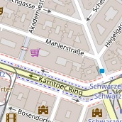 Restaurant auf Karte