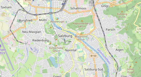 Restaurant auf Karte