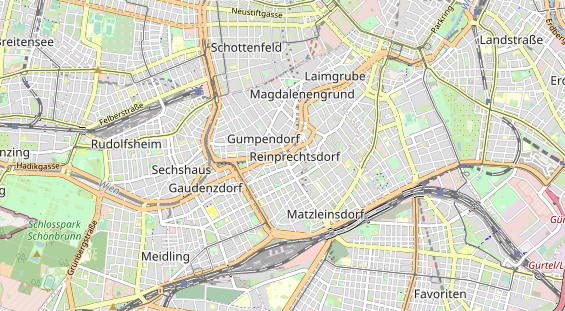 Restaurant auf Karte