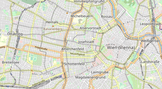 Restaurant auf Karte