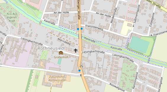 Restaurant auf Karte