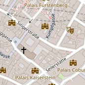 Restaurant auf Karte