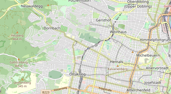 Restaurant auf Karte