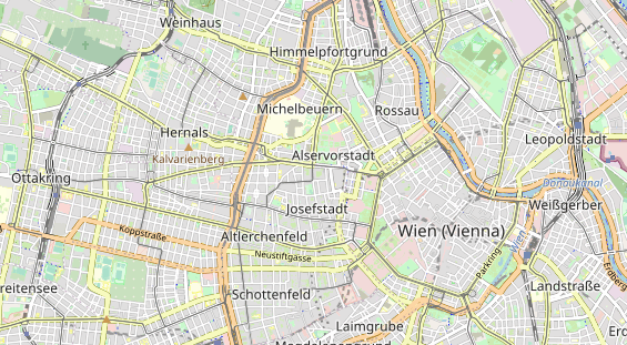 Restaurant auf Karte