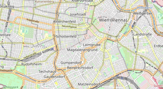 Restaurant auf Karte