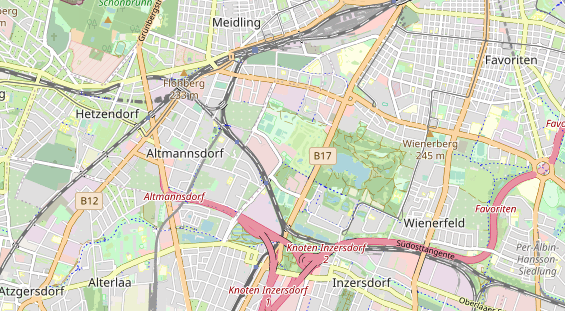 Restaurant auf Karte