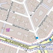 Restaurant auf Karte