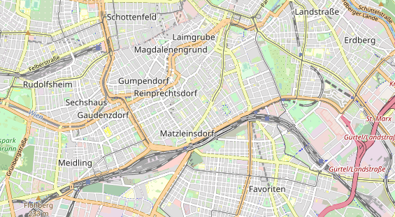 Restaurant auf Karte