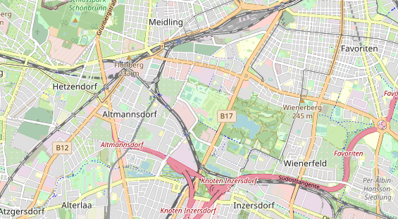 Restaurant auf Karte