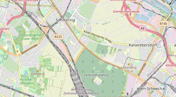 Restaurant auf Karte