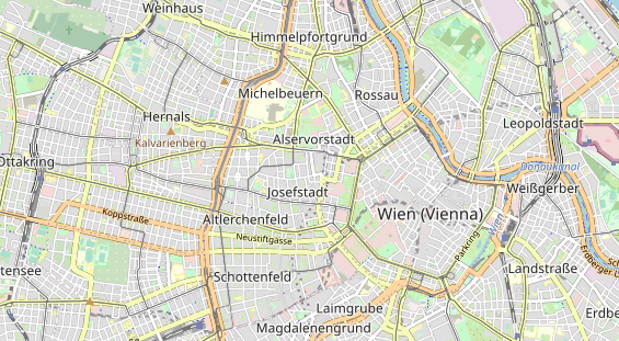 Restaurant auf Karte