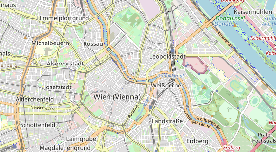 Restaurant auf Karte