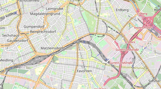 Restaurant auf Karte