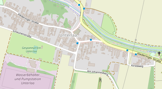 Restaurant auf Karte