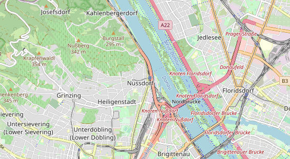 Restaurant auf Karte