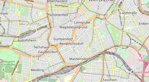 Restaurant auf Karte