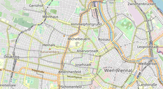 Restaurant auf Karte