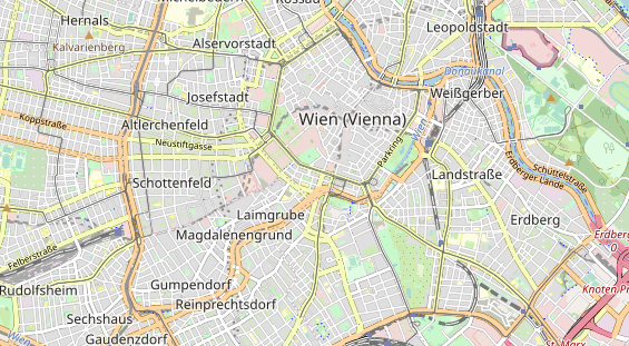 Restaurant auf Karte