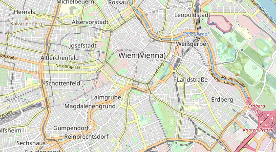 Restaurant auf Karte