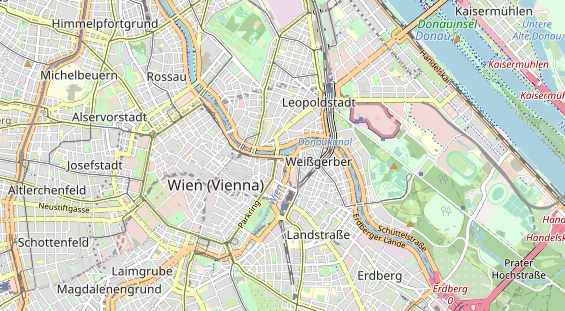 Restaurant auf Karte