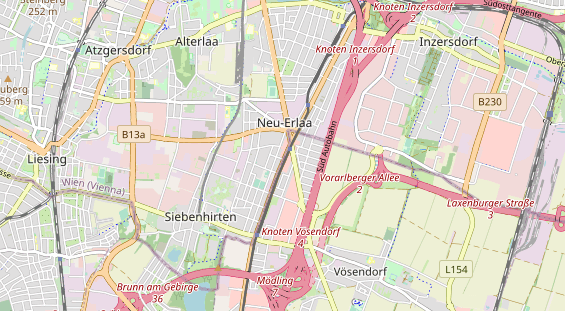 Restaurant auf Karte