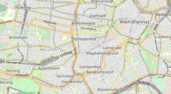 Restaurant auf Karte