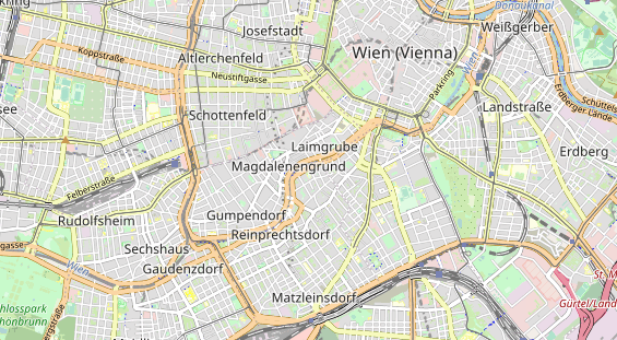 Restaurant auf Karte