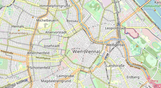 Restaurant auf Karte