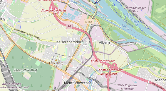 Restaurant auf Karte