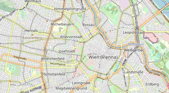 Restaurant auf Karte