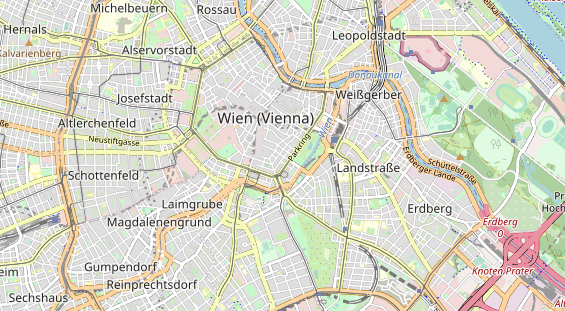 Restaurant auf Karte