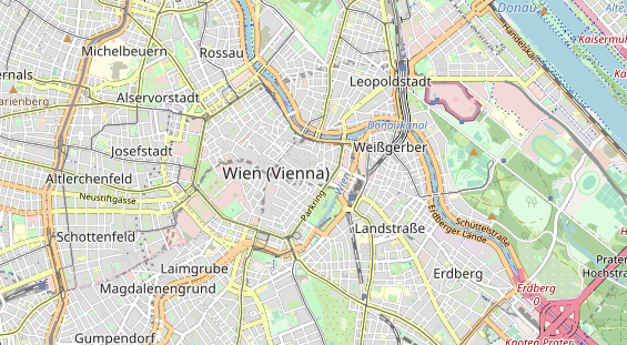 Restaurant auf Karte