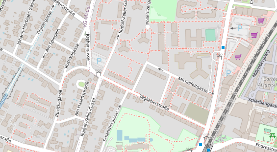 Restaurant auf Karte