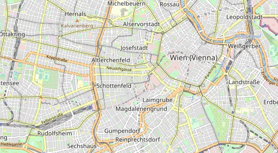 Restaurant auf Karte