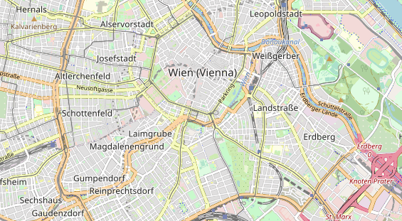 Restaurant auf Karte